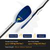 Z&J SPORT Whitewater Kayak Paddle, Durable Translucent Fiberglass Kayak Paddle Blade with Carbon Shaft for Whitewater,River Running, Creeking or Coastal Rock Gardening (Straight Shaft,201cm) view 4