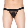 5PCs/Lot Men's Lace Bikini Brief Holes Jacquard Mini Boxer Gay Underwear Male Briefs Pants view 2