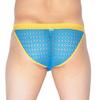 5PCs/Lot Men's Lace Bikini Brief Holes Jacquard Mini Boxer Gay Underwear Male Briefs Pants view 4