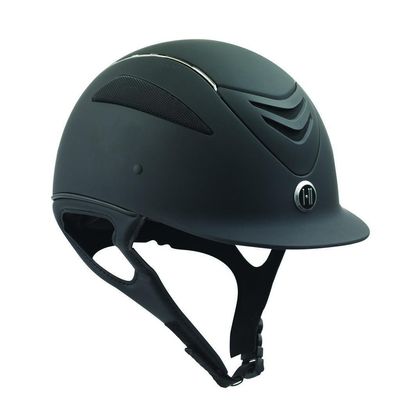 ONE K Defender Chrome Stripe, Color: Black Matte CS, Size: M (470152CBKMTMED)