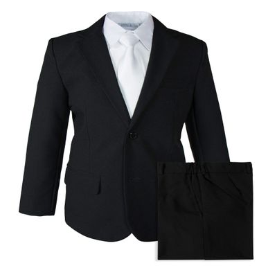 Spring Notion Big Boys' 2 Piece Suit Set 7 Black