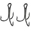 100pcs 3551 Size #4 Round Bend Strong Sharp Fishing Treble Hooks Fishing Hooks for Saltwater Fishing view 4