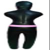 Classyak MMA Grappling Dummy Standing Position Judo Martial Arts Hands Front Punch Bag Black n Pink - 70 inches view 2