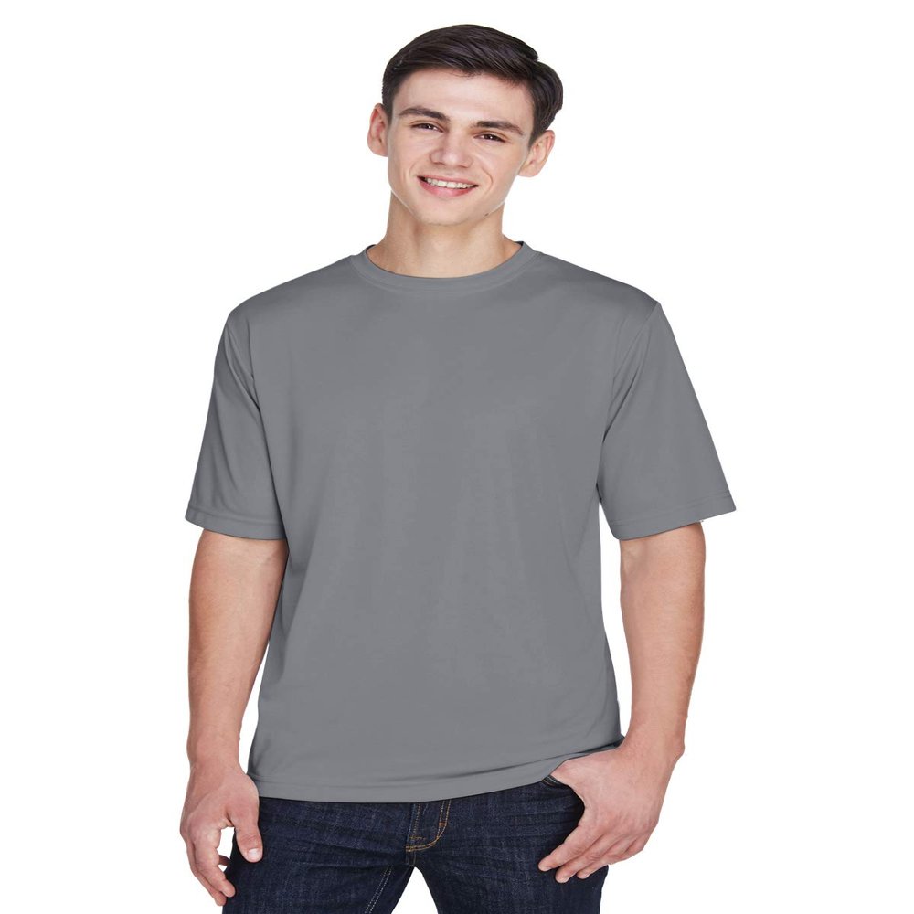 Team 365 Men's Zone Performance T-Shirt S SPORT GRAPHITE