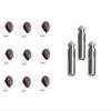 iFlight 3 Sets of Ruthless Slim Dart Flights Plus 3 Sets of Black Nylon Dart Flight Protectors (Cuddly Bug) view 1