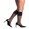 Berkshire womens Women's Sheer Graduated Compression Trouser Sock Hosiery, Black, One Size US view 2