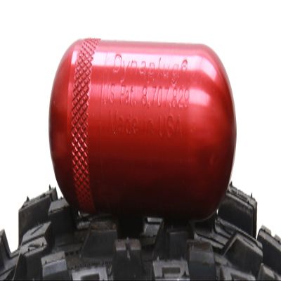 Dynaplug Bicycle Tubeless Tire Repair Tool (Small, Ano Red)