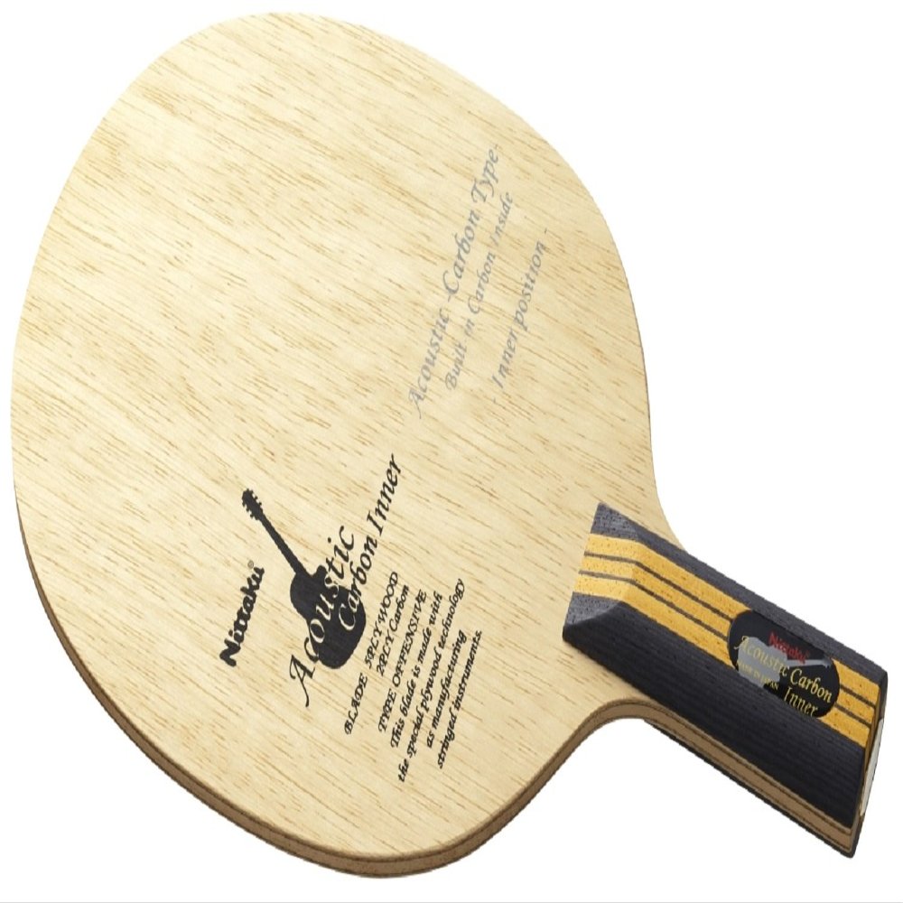 Nittaku NC-0192 Table Tennis Racket, Acocarbon Inner C, Pen Holder (Chinese Style), Special Material Included