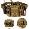 CREATOR Tactical Waist Pack Military Fanny Pack Outdoor Army Waist Bag Large Waist Pack for Daily Life Cycling Camping Hiking Hunting Fishing Black Jacinth view 4