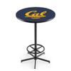 Holland Bar Stool Co. L216-42" Black Cal Pub Table view 1