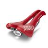 Selle SMP Dynamic Bicycle Saddle Seat - Carbon Rails - Red Made in Italy view 1