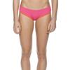 ARENA Women's MaxLife Racer Athletic High Cut Chlorine Resistant Swim Bikini Bottoms for Athletes Pool or Beach, Fresia Rose/Mango/Bottom, Size 30 view 1