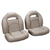DeckMate 4-Piece Bass Boat Seats (Tan w/Black Accent) view 1