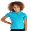 Cutie Patootie - Girls - Solid Polo Shirt w/Cute Button-Up - 12 - Turquoise view 1