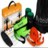 flybold Slackline Kit for Kids and Adults - 57 ft Balance Rope with Training Line, Tree Protectors, Arm Trainer, Ratchet Cover, and Carry Bag - Ideal for Tightrope Walking and Slackline Zipline view 1