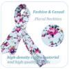 Geek-M Men's Tie Floral Fashion Neck Ties Causal Formal Occasion Wedding Business (Blue) view 3