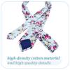 Geek-M Men's Tie Floral Fashion Neck Ties Causal Formal Occasion Wedding Business (Blue) view 4