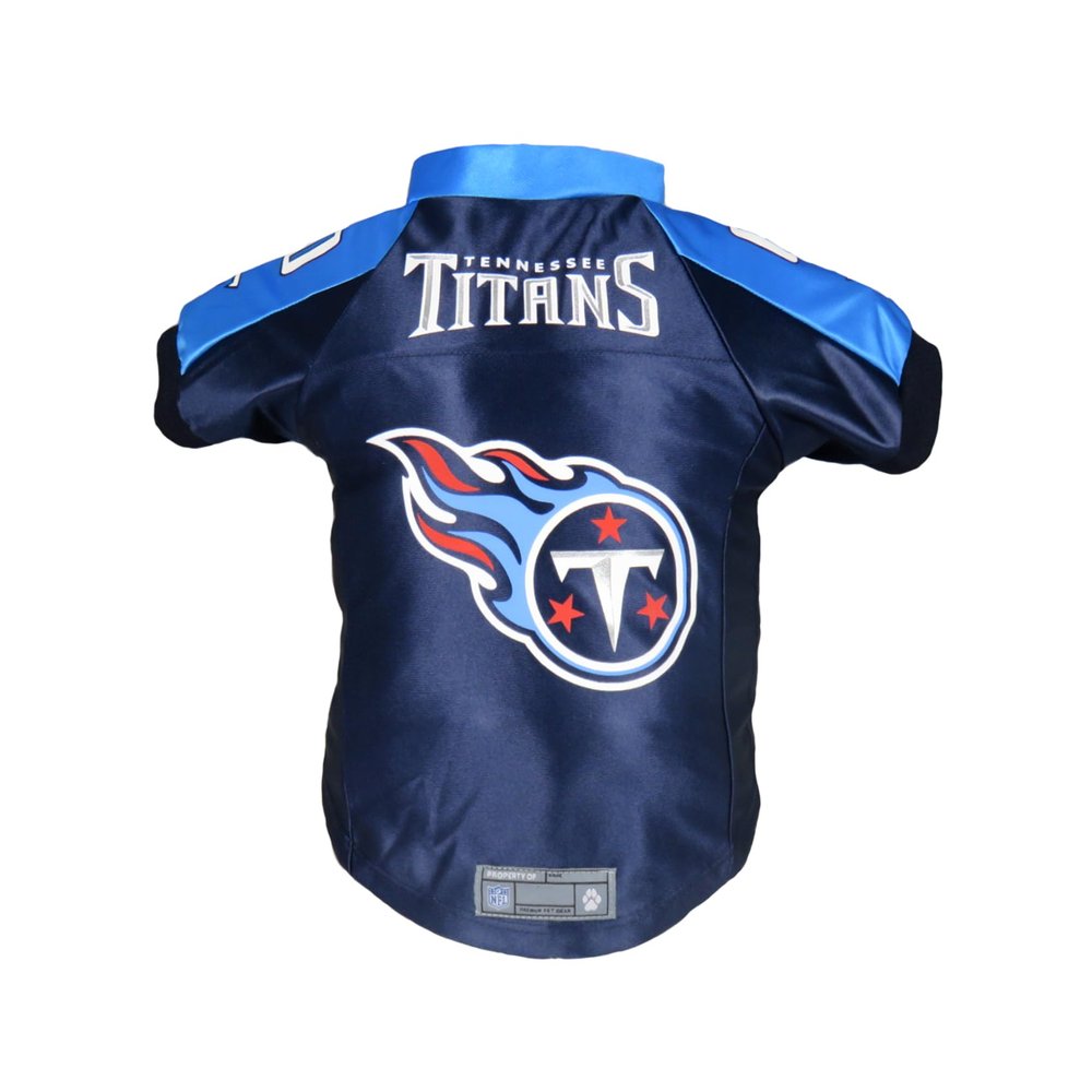 Littlearth NFL Tennessee Titans Premium Pet Jersey, Team Color, Medium
