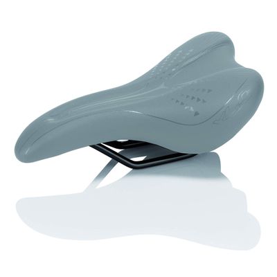 XLC Everyday Ladies III Bike Saddle, Womens, 2502034403, grey, 277x166mm