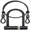 AXA Newton Mini Bicycle U-Lock with 100 Centimeter (39.4 inches) Double Looped Cable Bike Lock view 1