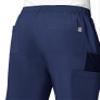 Maevn EON Men's Half Elastic 8-Pocket Cargo Scrub Pants (X-Small, True Navy) view 4
