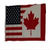 AES 12x18 12"x18" U.S.A. USA/Canada Canadian Sleeve Flag Boat Car Garden view 1