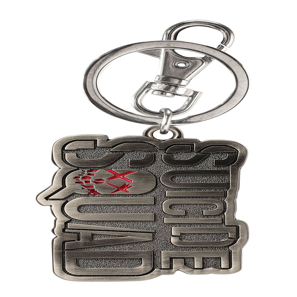 DC Comics Suicide Squad Logo Pewter Key Ring