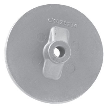 Anode, Flat Plate Zinc Mercury 2.4L 2.5L Do not Mix with Aluminum