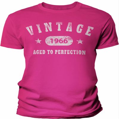 1966 Birthday Shirt for Men - Vintage Stars 1966 Aged to Perfection - 60th Birthday Gift - F/Heliconia-4X