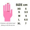 PGM Women's Golf Glove One Pair, Improved Grip System, Cool and Comfortable (White Pink, XL) view 2