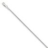 Sterling Silver 1.25mm Round Snake Chain view 1