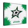Dallas Stars 15" x 20" Officially Licensed Logo Canvas by the Holland Bar Stool Co. view 2