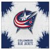 Columbus Blue Jackets 24" x 32" Officially Licensed Logo Canvas by the Holland Bar Stool Co. view 1