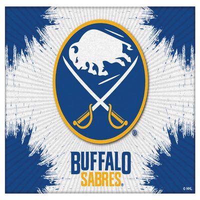 Buffalo Sabres 15" x 20" Officially Licensed Logo Canvas by the Holland Bar Stool Co.