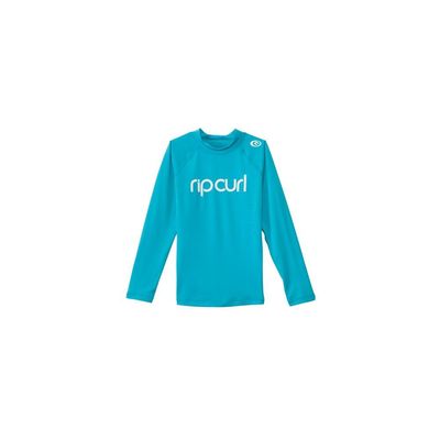 Rip Curl Jr. Dawn Patrol UV Long Sleeve Tee, Size 10, Teal