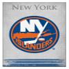 New York Islanders 24" x 32" Officially Licensed Logo Canvas by the Holland Bar Stool Co. view 1
