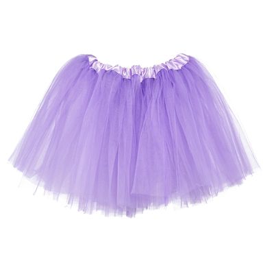 My Lello Light Lavender Little Girls Tutu 3-Layer Ballerina (10 mo - 3T)