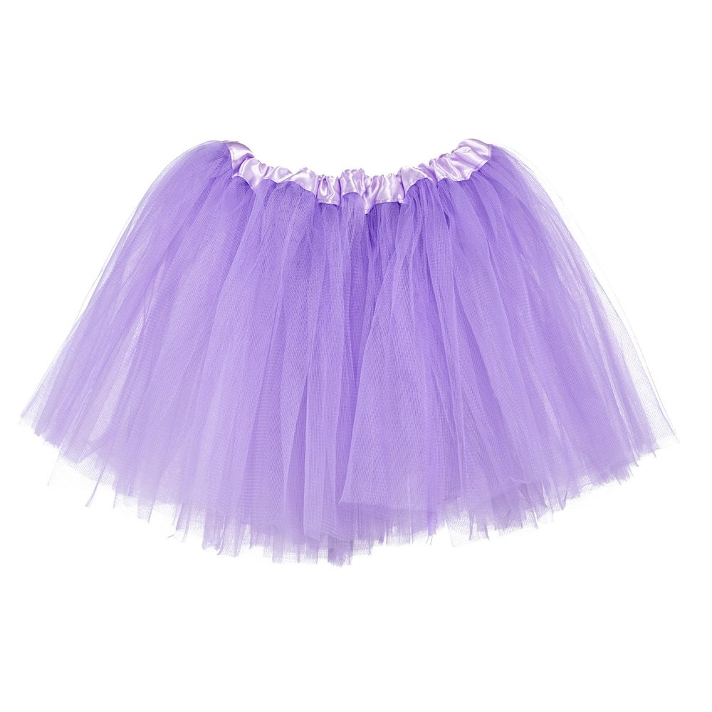 My Lello Light Lavender Little Girls Tutu 3-Layer Ballerina (10 mo - 3T)