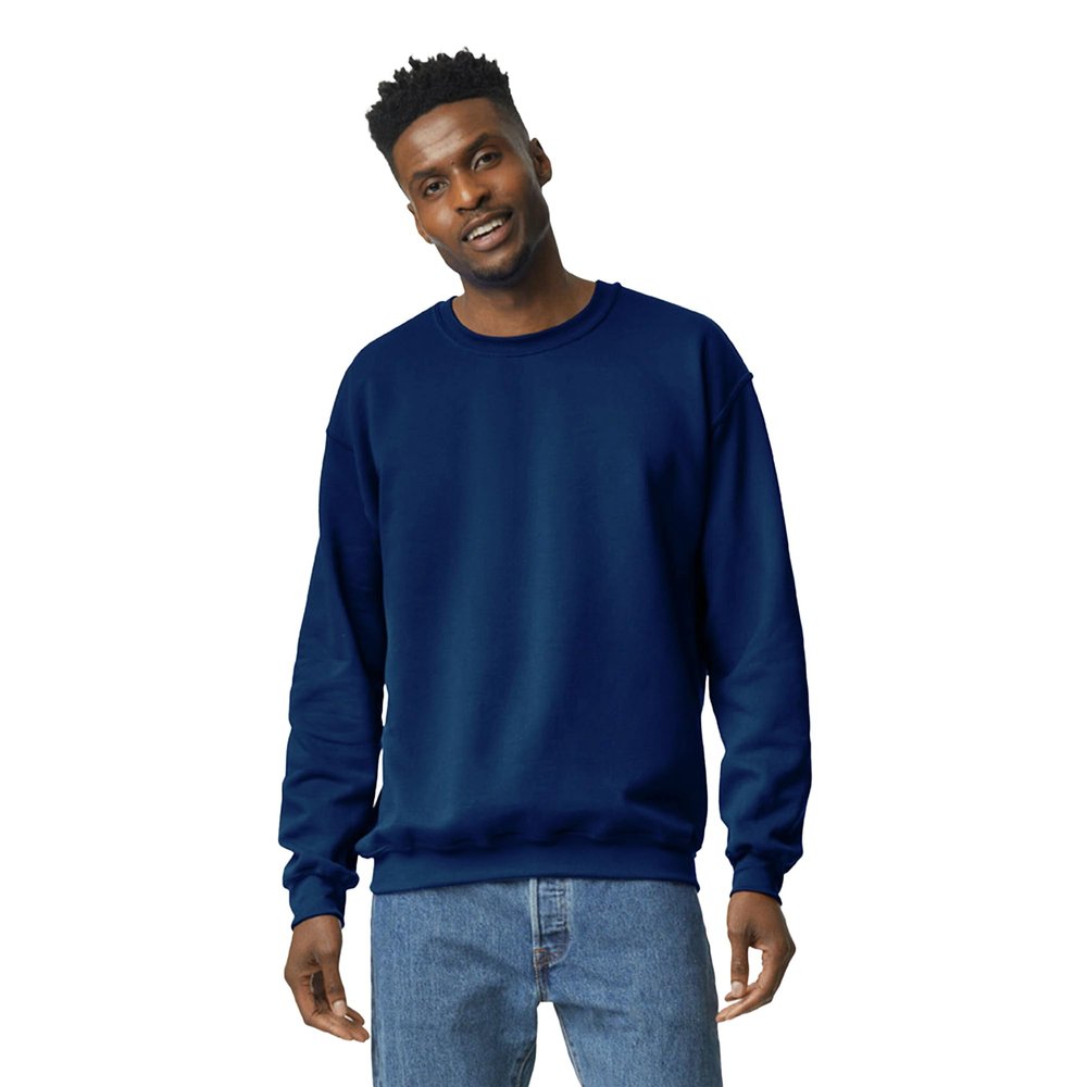 UGP Campus Apparel Gildan Men's Heavy Blend Crewneck Sweatshirt - Small - Navy