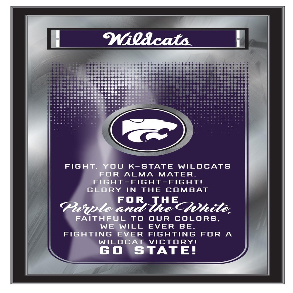 Holland Gameroom Kansas State Fight Song Mirror