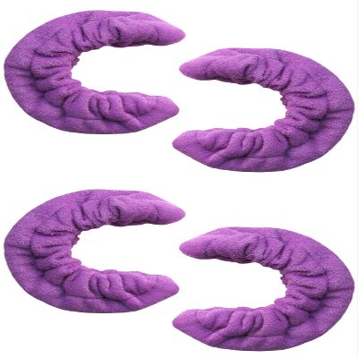 A&R Ice Hockey Blade Jacket Cover Terry Cloth Soaker Guard Purple Large (2-Pack)