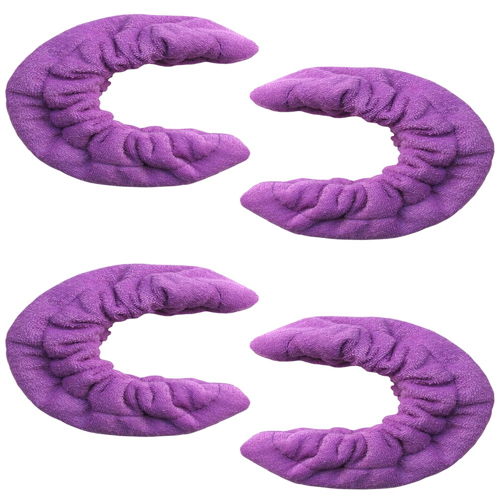 A&R Ice Hockey Blade Jacket Cover Terry Cloth Soaker Guard Purple Large (2-Pack)