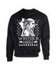 ALLNTRENDS Adult Crewneck Winter is Here Ugly Christmas Sweater Khalessi Top (XL, Black) view 1