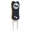 Team Golf NCAA Pittsburgh Panthers Retractable Divot Tool with Double-Sided Magnetic Ball Marker, Features Patented Single Prong Design, Causes Less Damage to Greens view 1