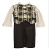 Bonnie Jean Matt's Scooter Baby Boy Holiday 4pc Set Gold (12m-4t) (2t) view 1