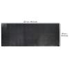 Floor Protection, Yoga Mat, Black, Large view 4