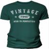 1946 Birthday Shirt for Men - Vintage Stars 1946 Aged to Perfection - 80th Birthday Gift - F/Forest-4X view 1