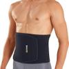 Bracoo Waist Trimmer Wrap,Sweat Sauna Slim Belly Belt for Men & Women-Abdominal Waist Trainer,Increased Core Stability, SE22 Black view 1