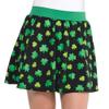 Amscan St. Patrick's Day 1 Pc. Skater Skirt, Adult Standard, Green and Black view 2