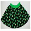 Amscan St. Patrick's Day 1 Pc. Skater Skirt, Adult Standard, Green and Black view 3